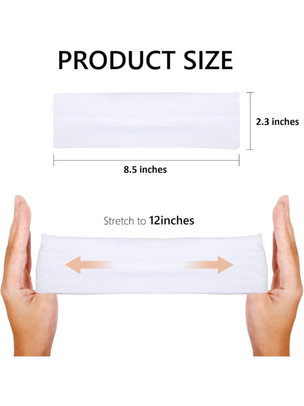 16 Pack Multicolor Non-Slip Soft Cloth Headbands for Yoga, Running & Sports - Picture 3 of 7